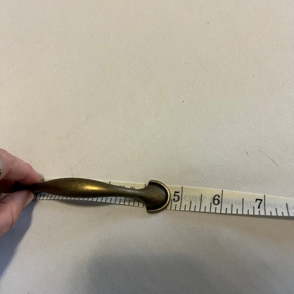 5/$25  GlideRite 3" Center to Center Arch Pull GlideRite Hardware Antique Brass - Picture 3 of 4